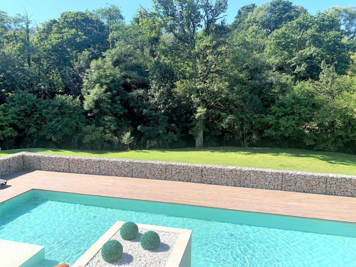 2 Apartamentos En Villa Con Piscina Privada En Asturias El Marquesau Noriega Exterior foto
